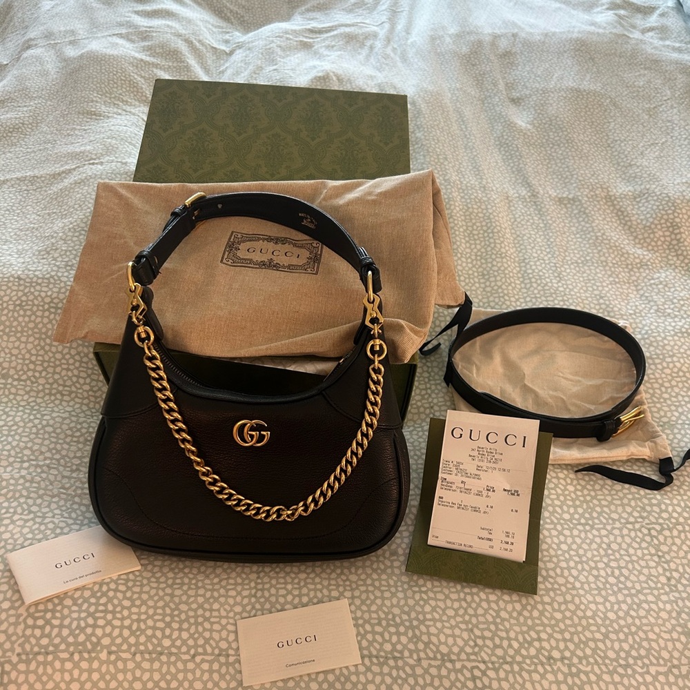 Gucci Aphrodite Bag NIB - Black